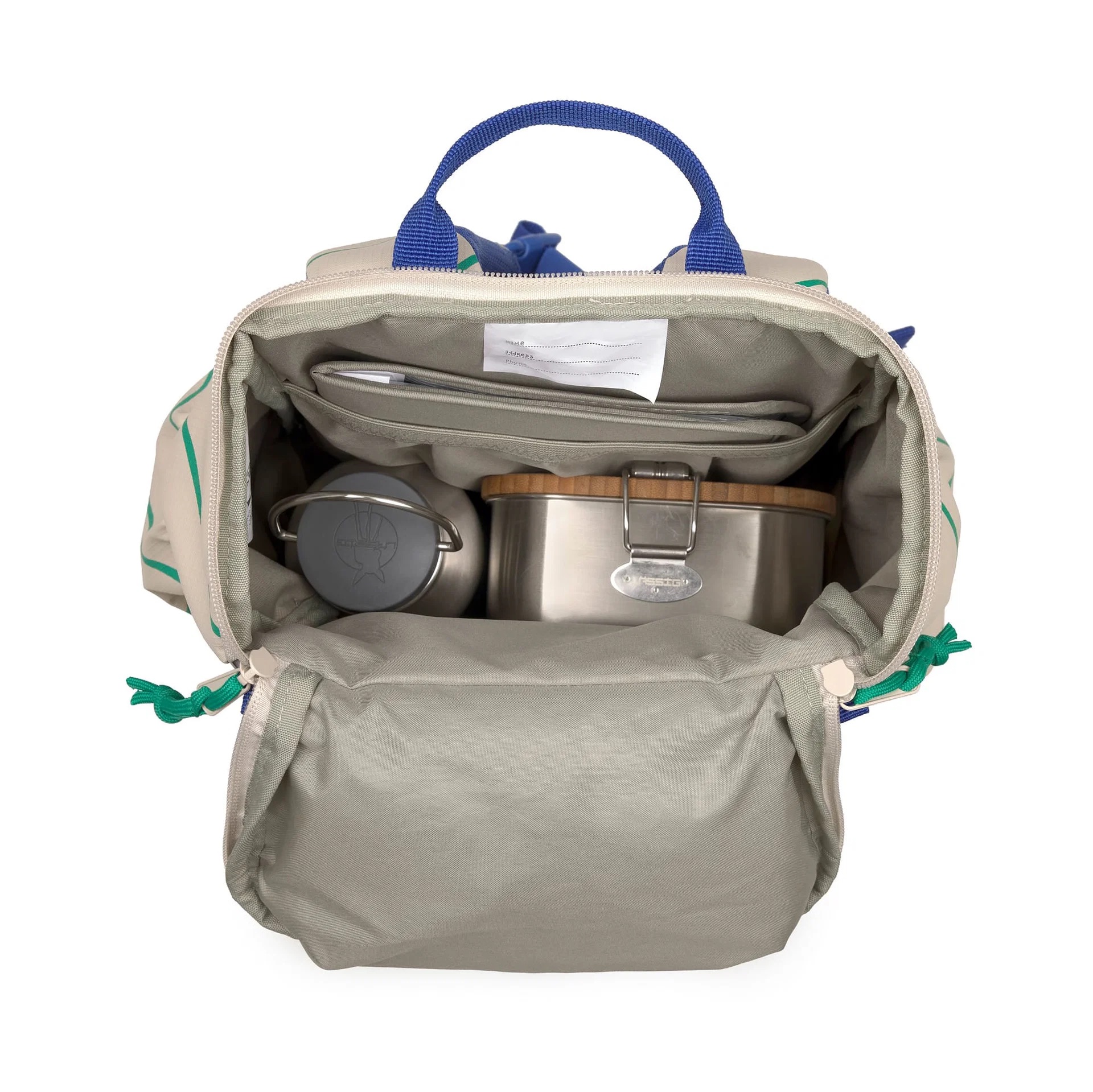 Lässig Wanderrucksack Kinder 10 L - Happy Trails Frog