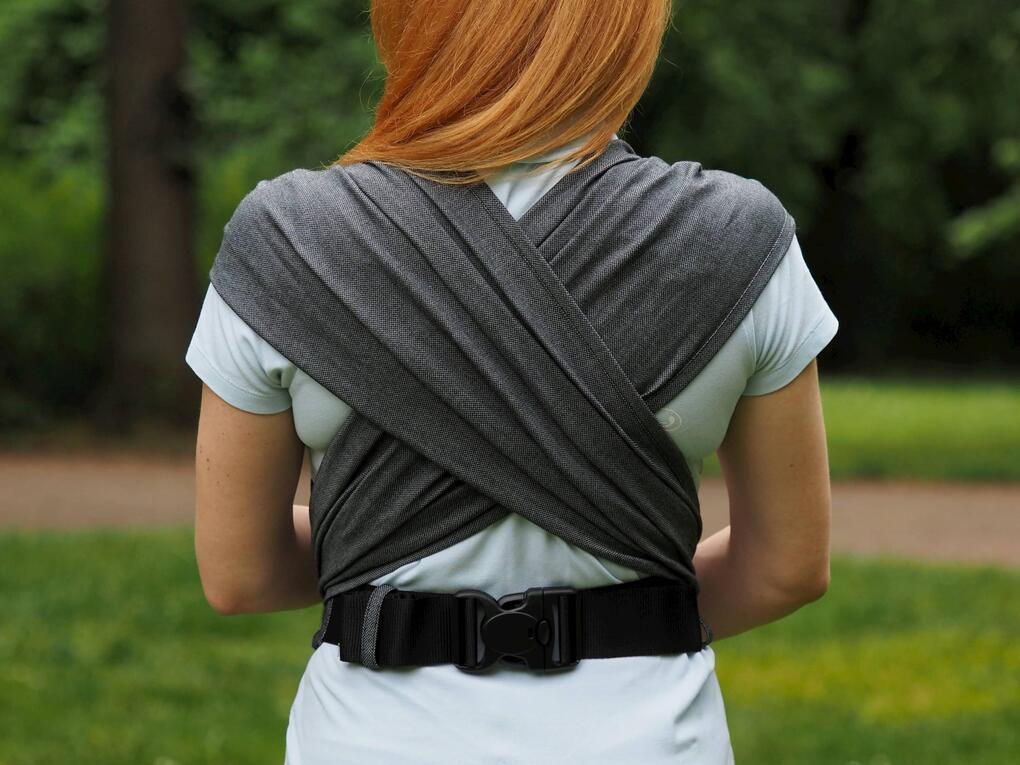 Storchenwiege WrapBabyCarrier graphit Storchenwiege WrapBabyCarrier graphit