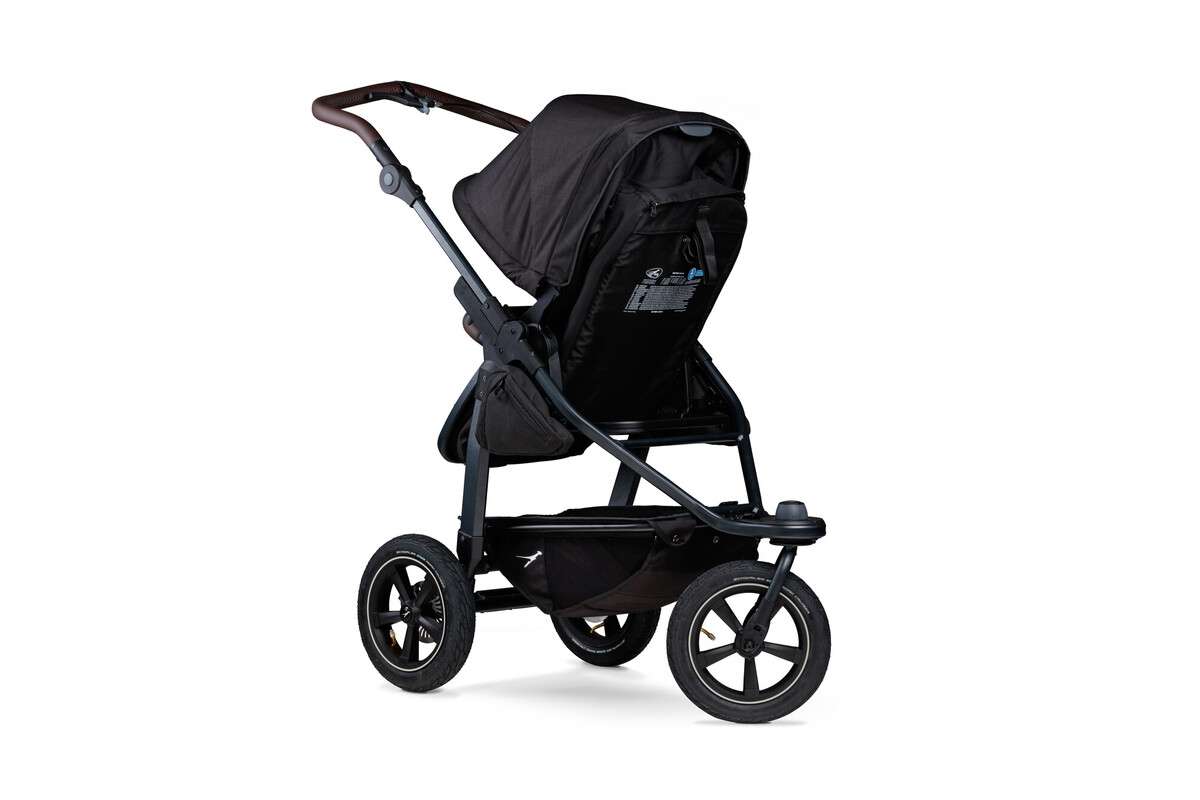 tfk mono3 - Kombi Kinderwagen mit Luftrad-Set schwarz tfk mono3 - Kombi Kinderwagen mit Luftrad-Set schwarz