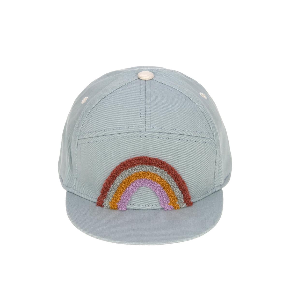 Lässig Basecap Kinder 48 (1-2 Jahre) Little Gang, Rainbow Hellblau