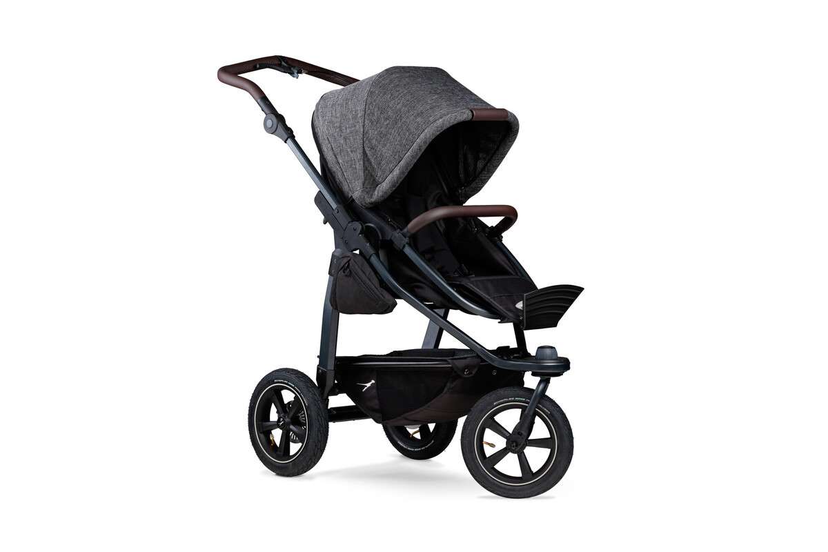 tfk mono2 - Kombi Kinderwagen mit Luftkammerrad-Set premium anthrazit tfk mono2 - Kombi Kinderwagen mit Luftkammerrad-Set premium anthrazit