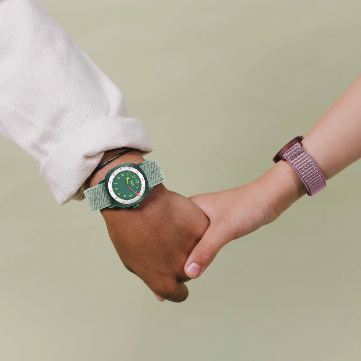 KWIO Tikk Armbanduhr für Kinder Grove Waldgrün