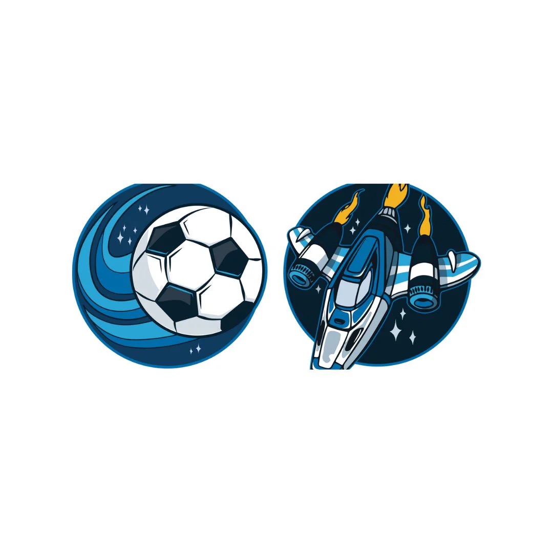 Schneiders Wechsel-Patches 2er Set Spaceball/Spaceship