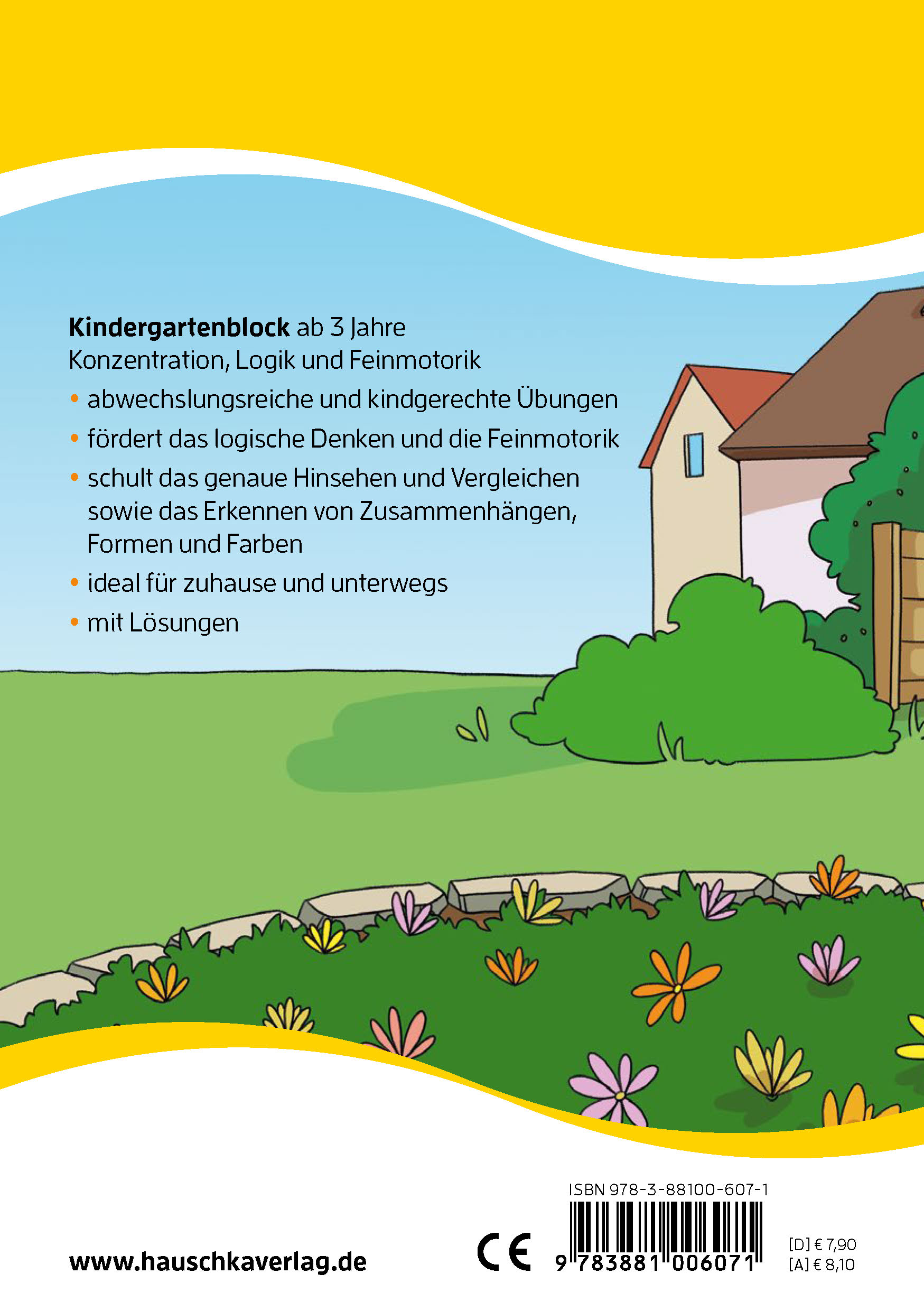 Hauschkaverlag Kindergartenblockab 3 Jahre Meine ersten Rätsel und Denkspiele Hauschkaverlag Kindergartenblockab 3 Jahre Meine ersten Rätsel und Denkspiele