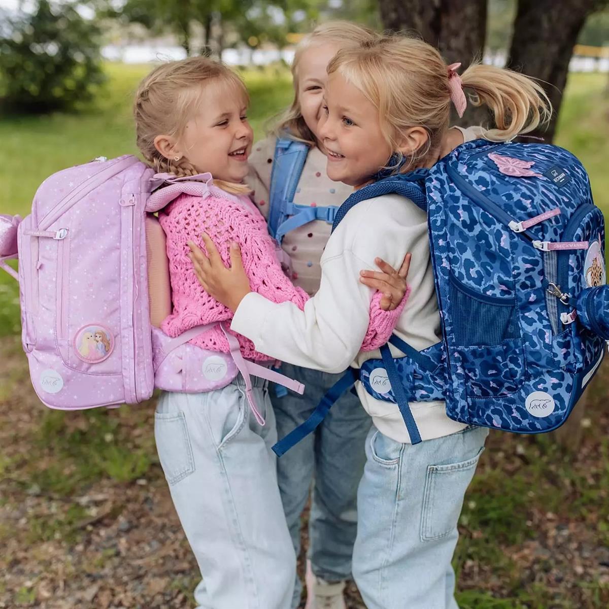 Beckmann Schulrucksack-Set Active Air FLX 6-teilig Cheeta