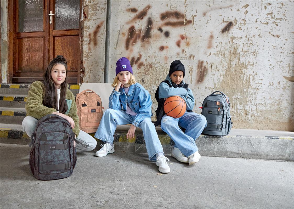 Lässig Schulrucksack BOLD Origin Spots Blau Lässig Schulrucksack BOLD Origin Spots Blau