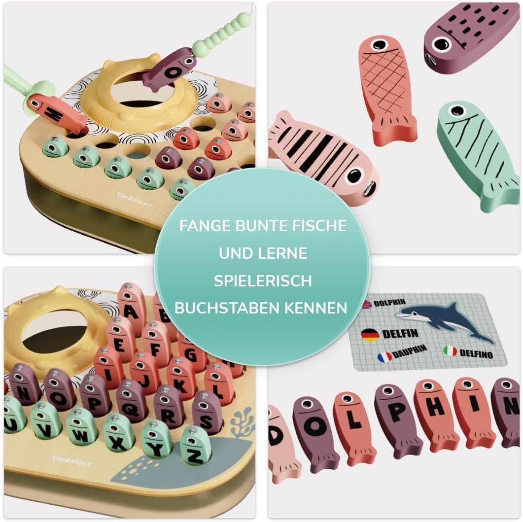 Topbright Angelspiel ABC Topbright Angelspiel ABC Bunt