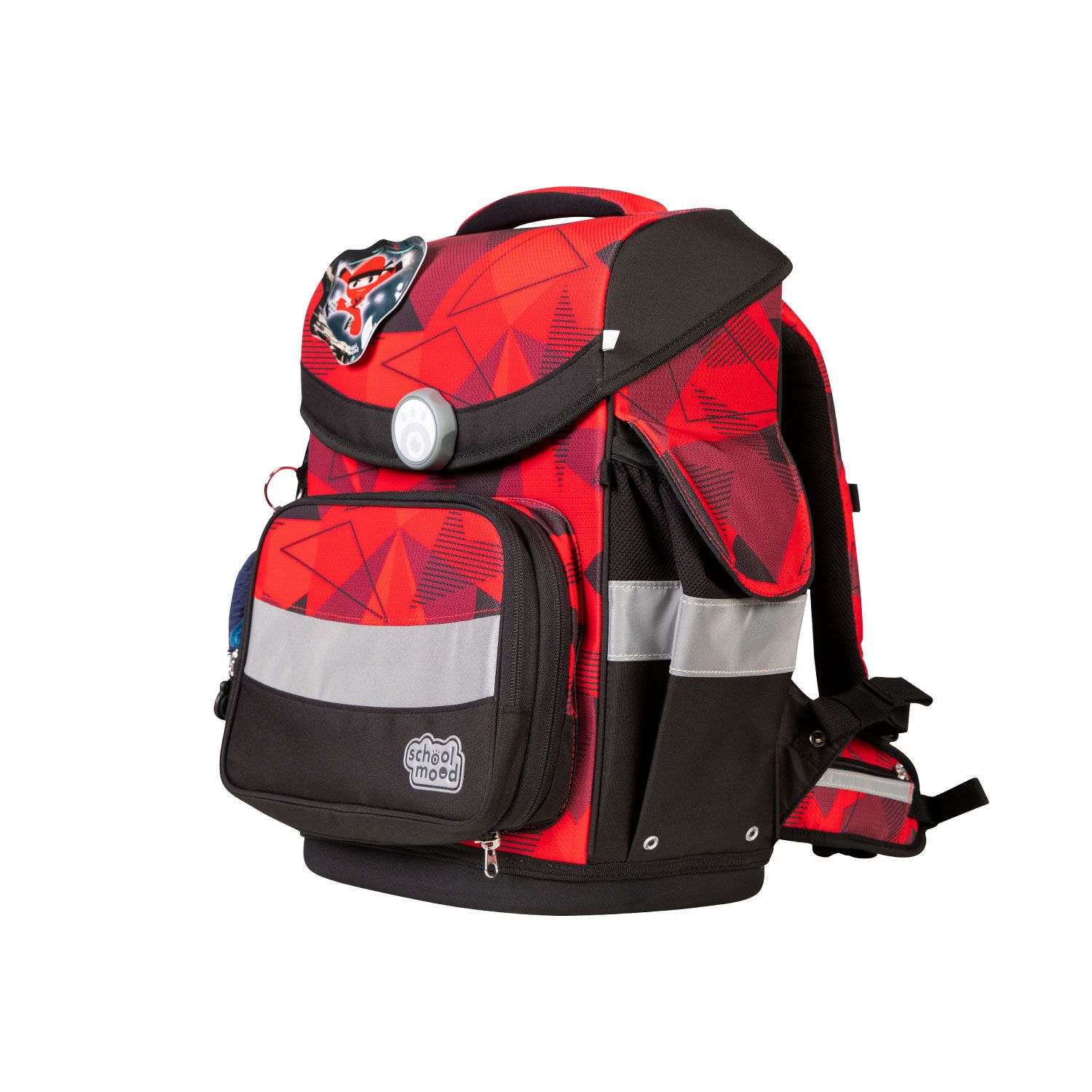 School-Mood Timeless Pro Schulranzen-Set 2025 7-tlg. Kai (Ninja)