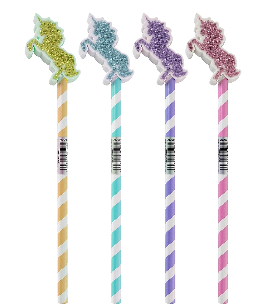 Styles Bleistift mit Radiergummi Einhorn Bunt