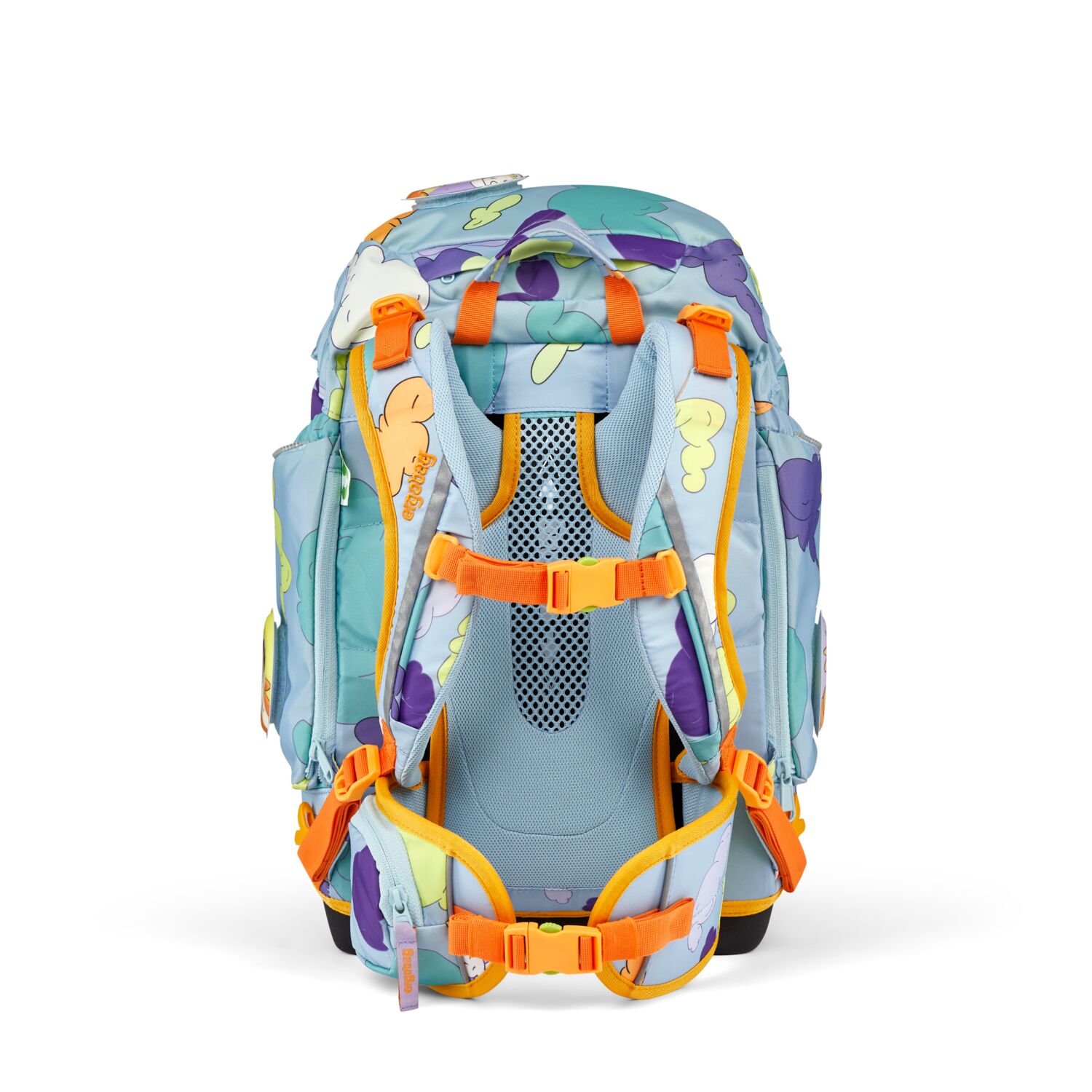 ergobag Schulranzen-Set Pack COMIC ADVENTURE EDITION TagträumBär