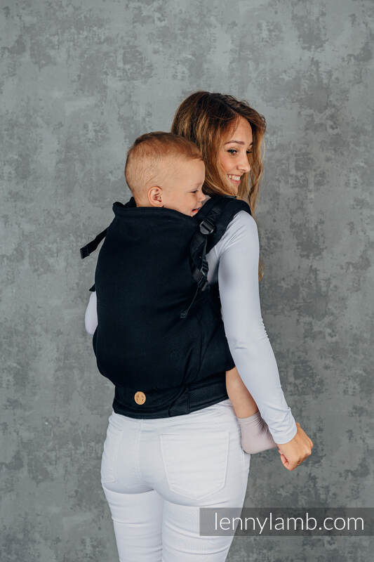 Lenny Lamb Preschool Little Herringbone Ebony Black