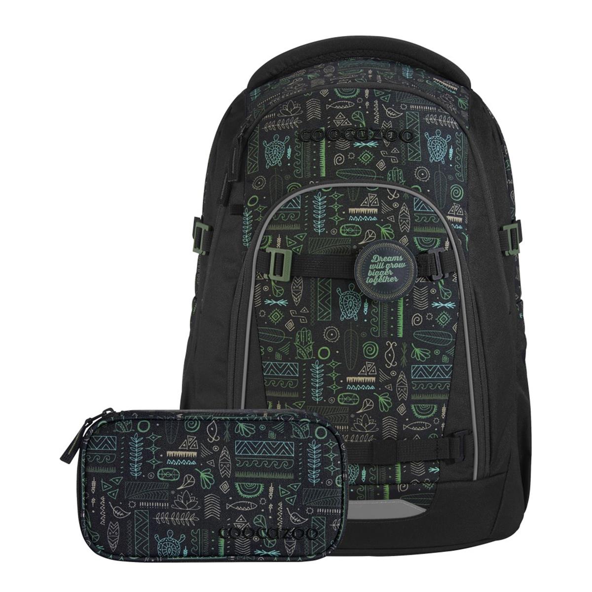 Coocazoo Mate Schulrucksack 2026 Humedica, Free Spirit, 3-tlg.
