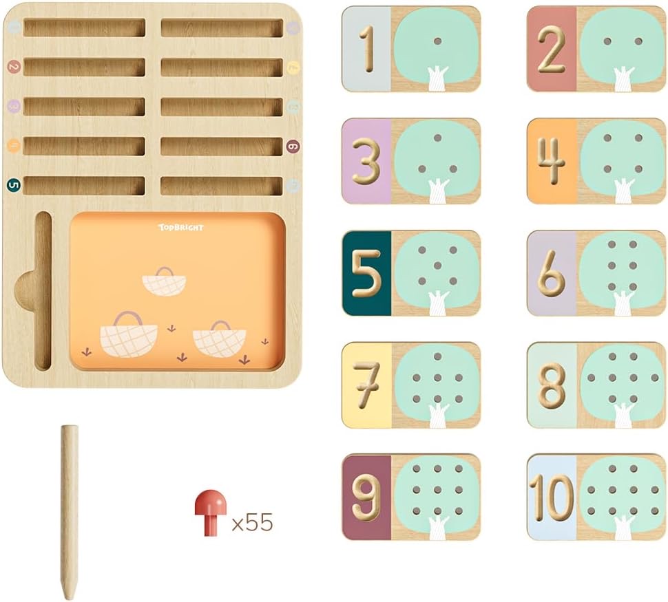 Topbright Obstbaum Zahlentrainer Bunt