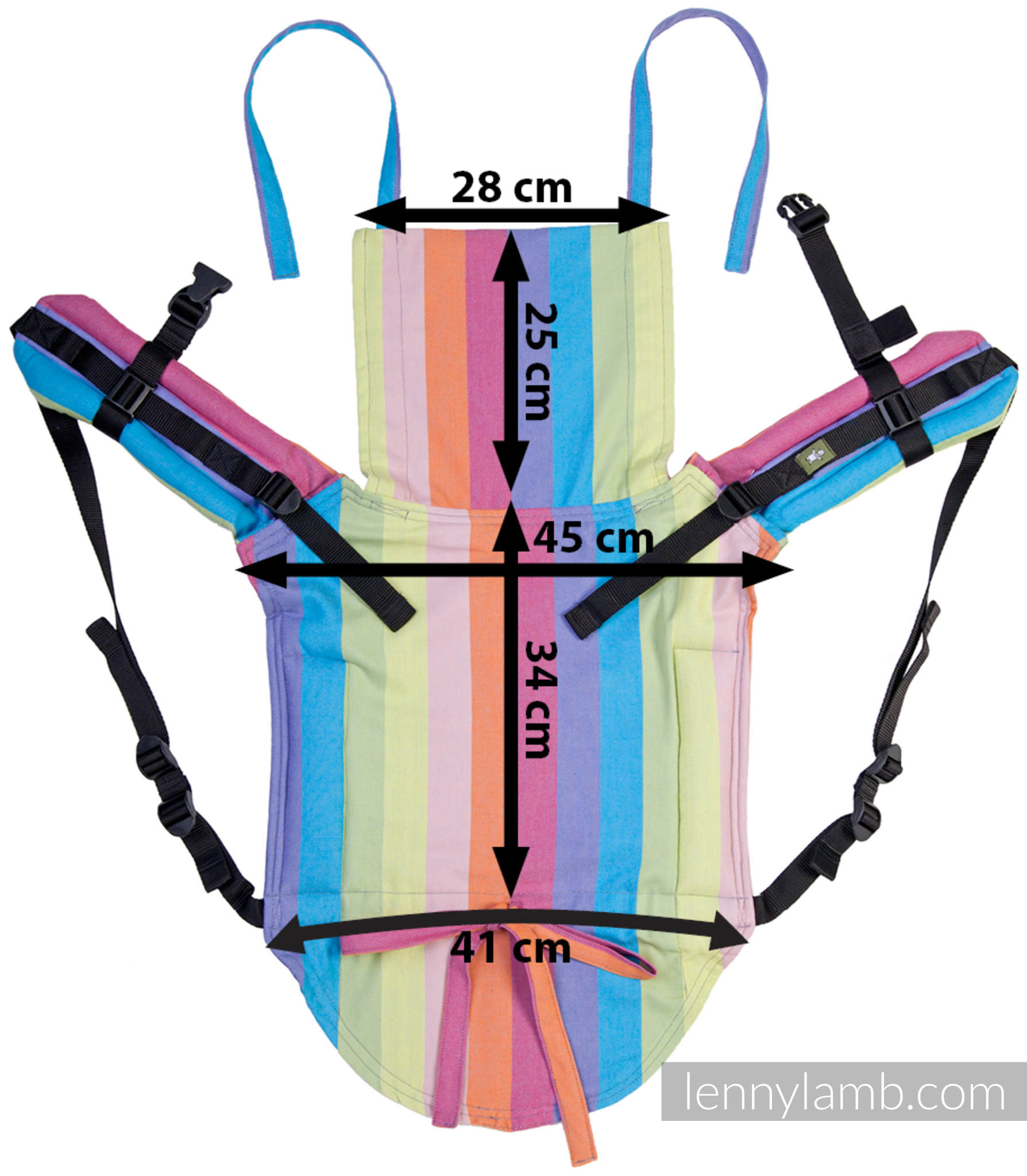 Lenny Lamb Onbuhimo Standard Comic Hug ME Pink Lenny Lamb Onbuhimo Standard Comic Hug ME Pink