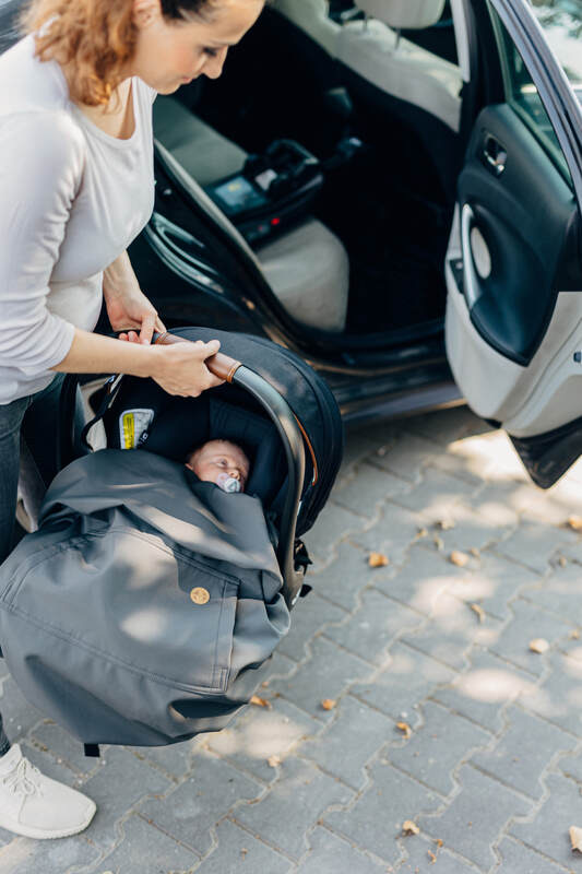 Lenny Lamb Softshell Tragecover Grau