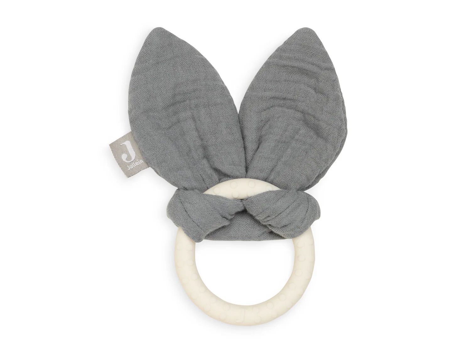 Jollein Beißring - Bunny Ears Storm Grey