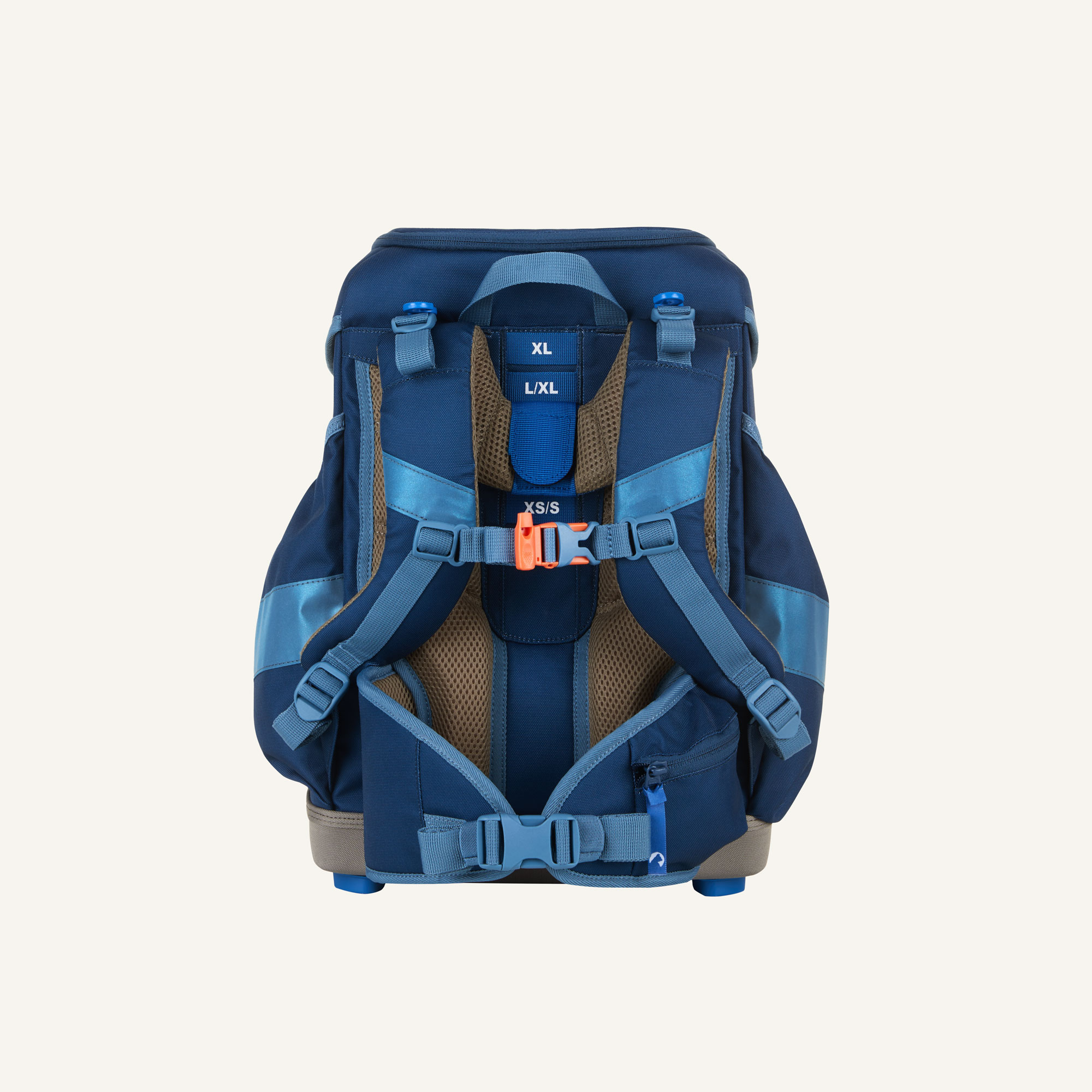 Finkid BUDDY EKO SPORT Schulranzen Set denim/dove