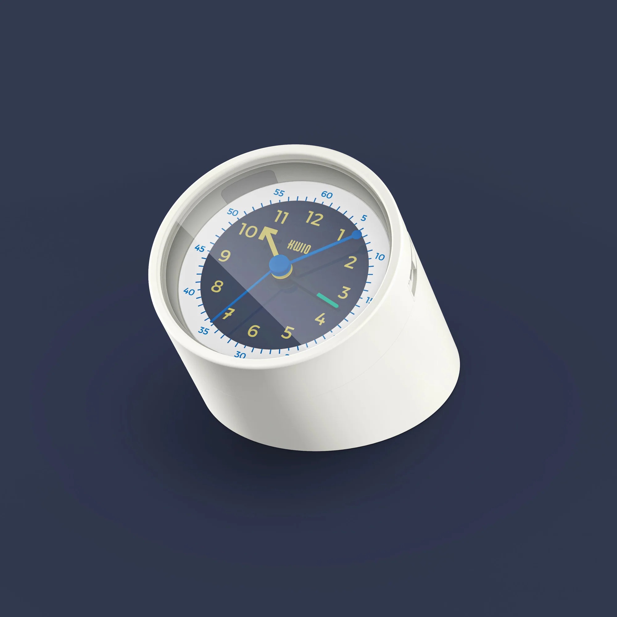 KWIO Wecker RRING Moon Blau