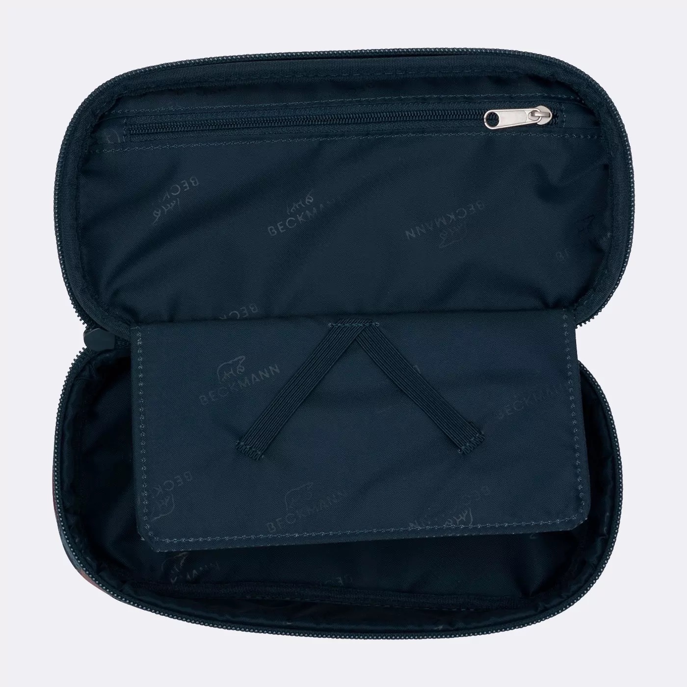 Beckmann Ovales Schlamperetui Sport Junior Blue Brush Beckmann Ovales Schlamperetui Sport Junior Blue Brush