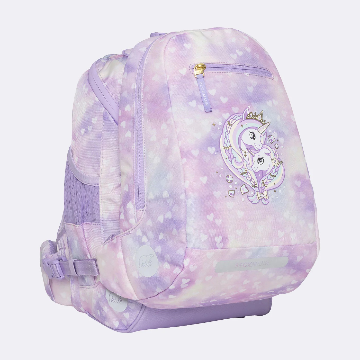 Beckmann Schulrucksack-Set Active Air FLX 6-teilig Unicorn Princess Purple Beckmann Schulrucksack-Set Active Air FLX 6-teilig Unicorn Princess Purple