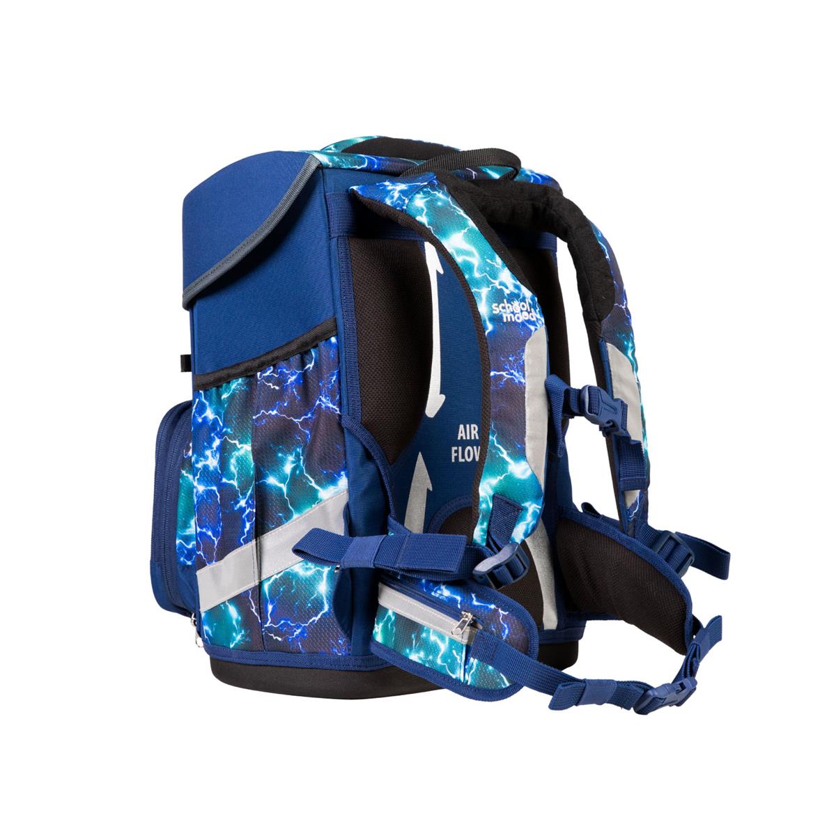 School-Mood Champion Pro Schulranzen-Set 2025/2026 7-tlg. Felix (Wolf)