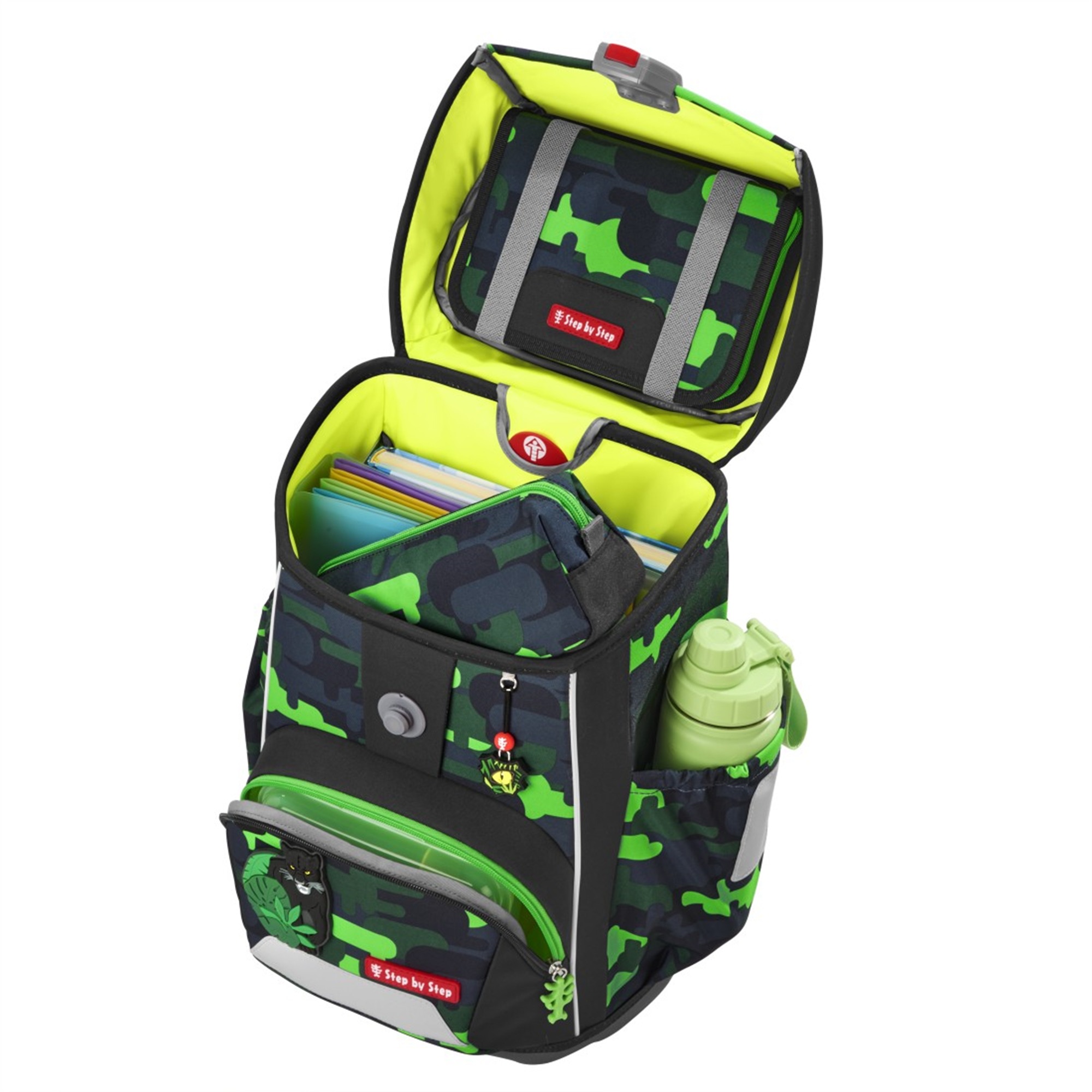 Step by Step Giant Schulranzen-Set 5-tlg. Black Cat Chiko Step by Step Giant Schulranzen-Set 5-tlg. Black Cat Chiko