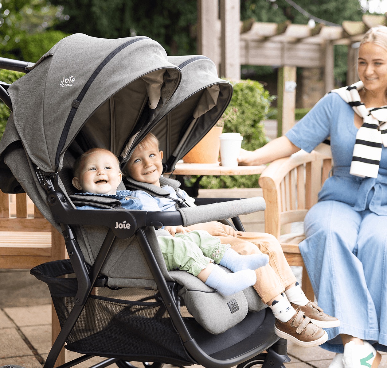 Joie Signature Estrella Geschwisterkinderwagen Joie Signature Estrella Geschwisterkinderwagen Eclipse