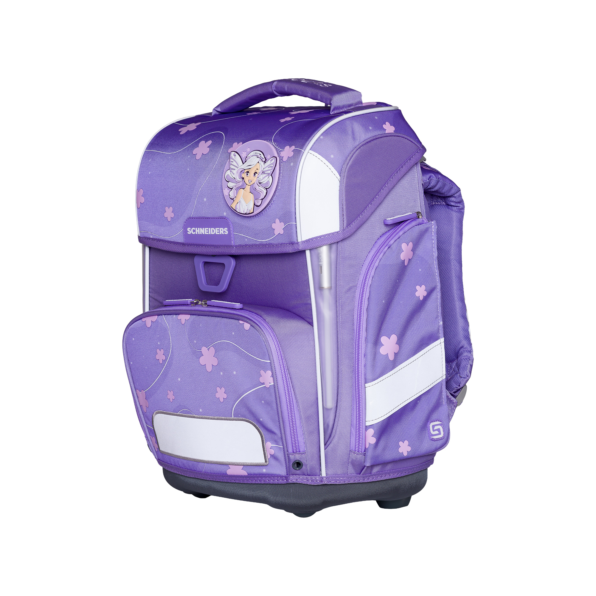 Schneiders Ergolite Schulranzen-Set 9-tlg. Flowery