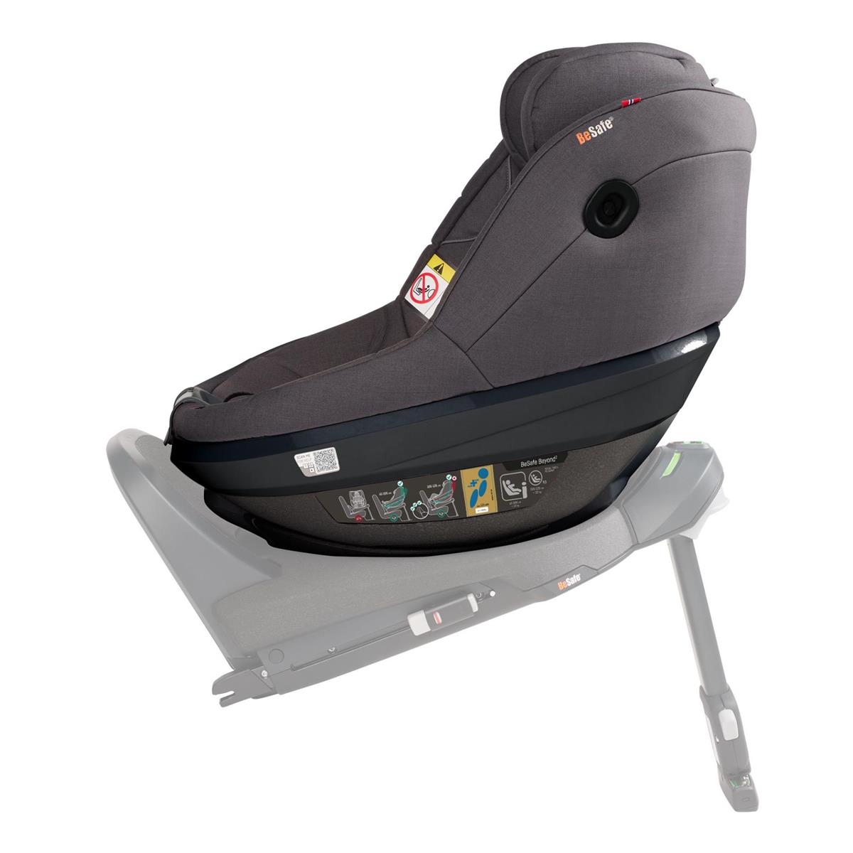 BeSafe Beyond 180 Reboarder Dark Grey Mélange