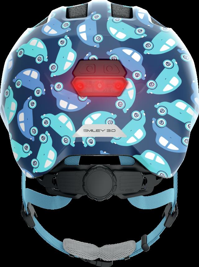 ABUS SMILEY 3.0 LED 50-55 cm (M) blue car ABUS SMILEY 3.0 LED 50-55 cm (M) blue car