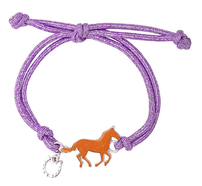 moses Pferde Stimmungsarmband Violett