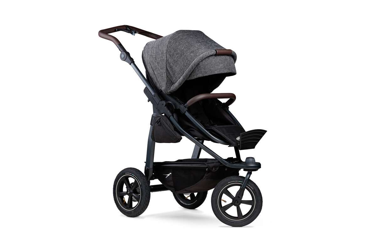 tfk mono2 - Kombi Kinderwagen mit Luftkammerrad-Set premium anthrazit tfk mono2 - Kombi Kinderwagen mit Luftkammerrad-Set premium anthrazit