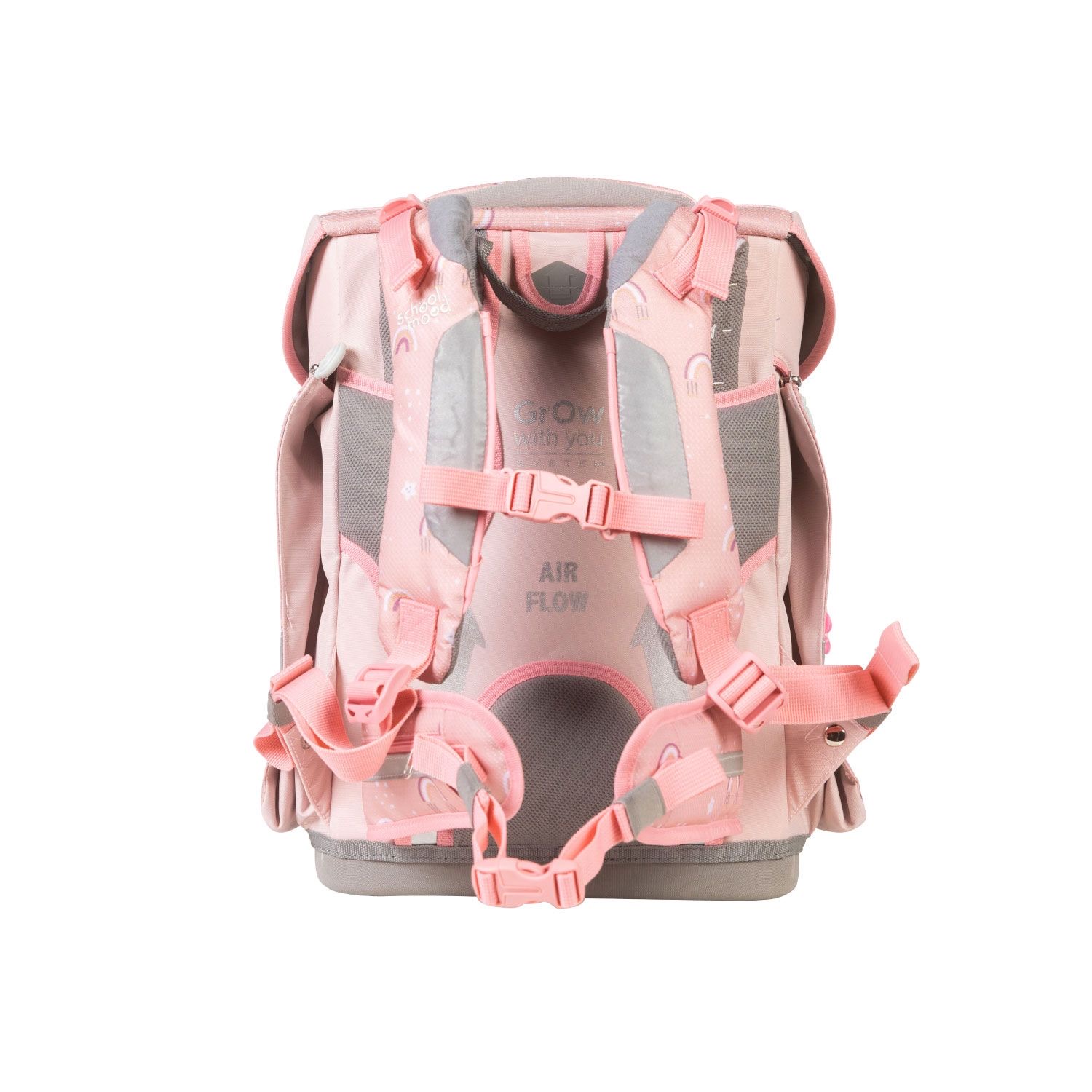 School-Mood Champion Maxx Pro 7-tlg. Schulranzenset Rainbow