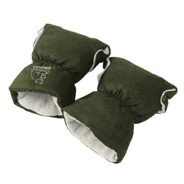 Heitmann-Felle Handwärmer grau meliert