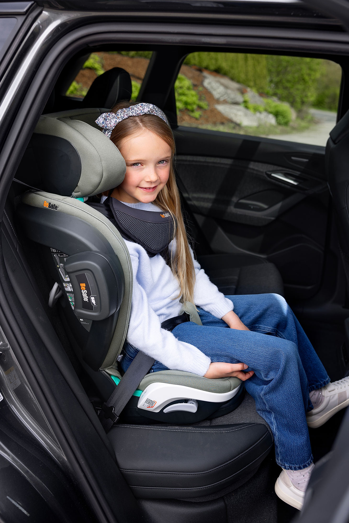 BeSafe Flex Fix 2.0 Folgesitze Meadow Green SoftBreeze