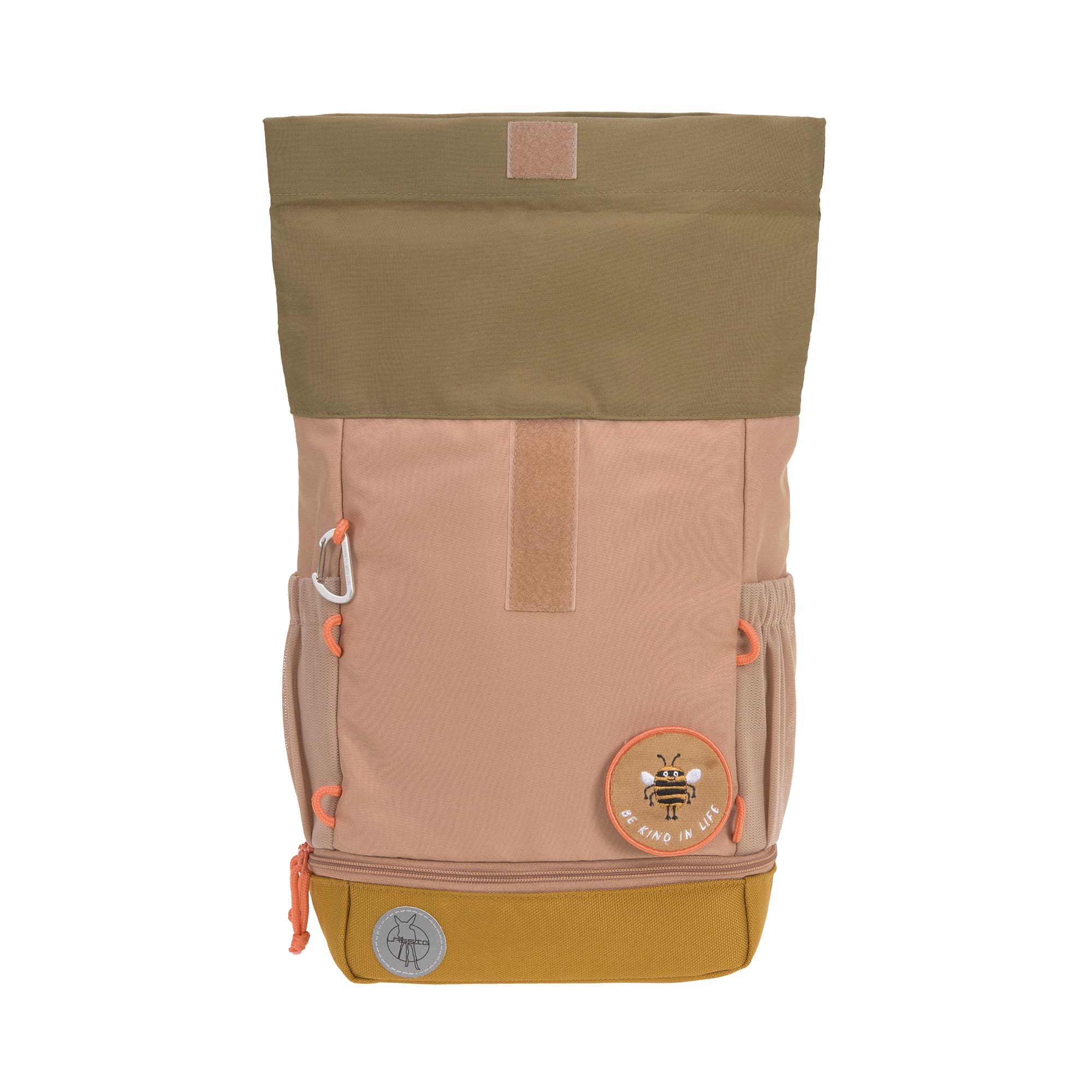 Lässig Kindergartenrucksack Rolltop Nature- Braun
