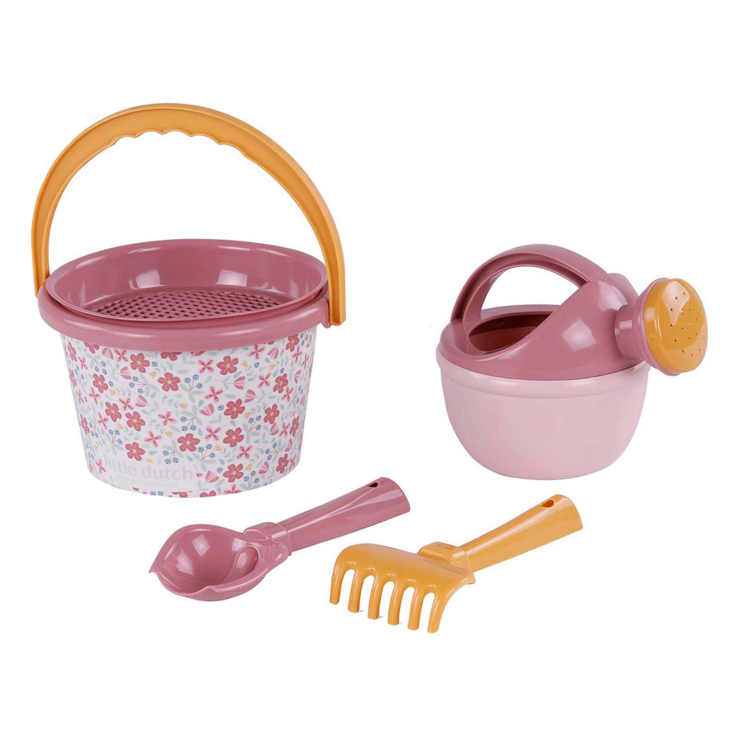 Little Dutch Strandset 5-teilig Pink Flowers