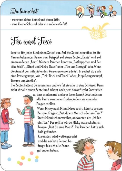 moses 50 Spiele für den Kindergeburtstag im Grundschulalter Buch