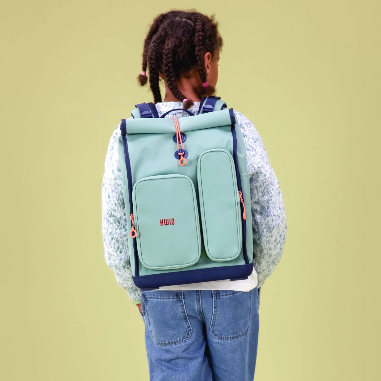 Kwio BAGG Schulranzen-Set Meadow