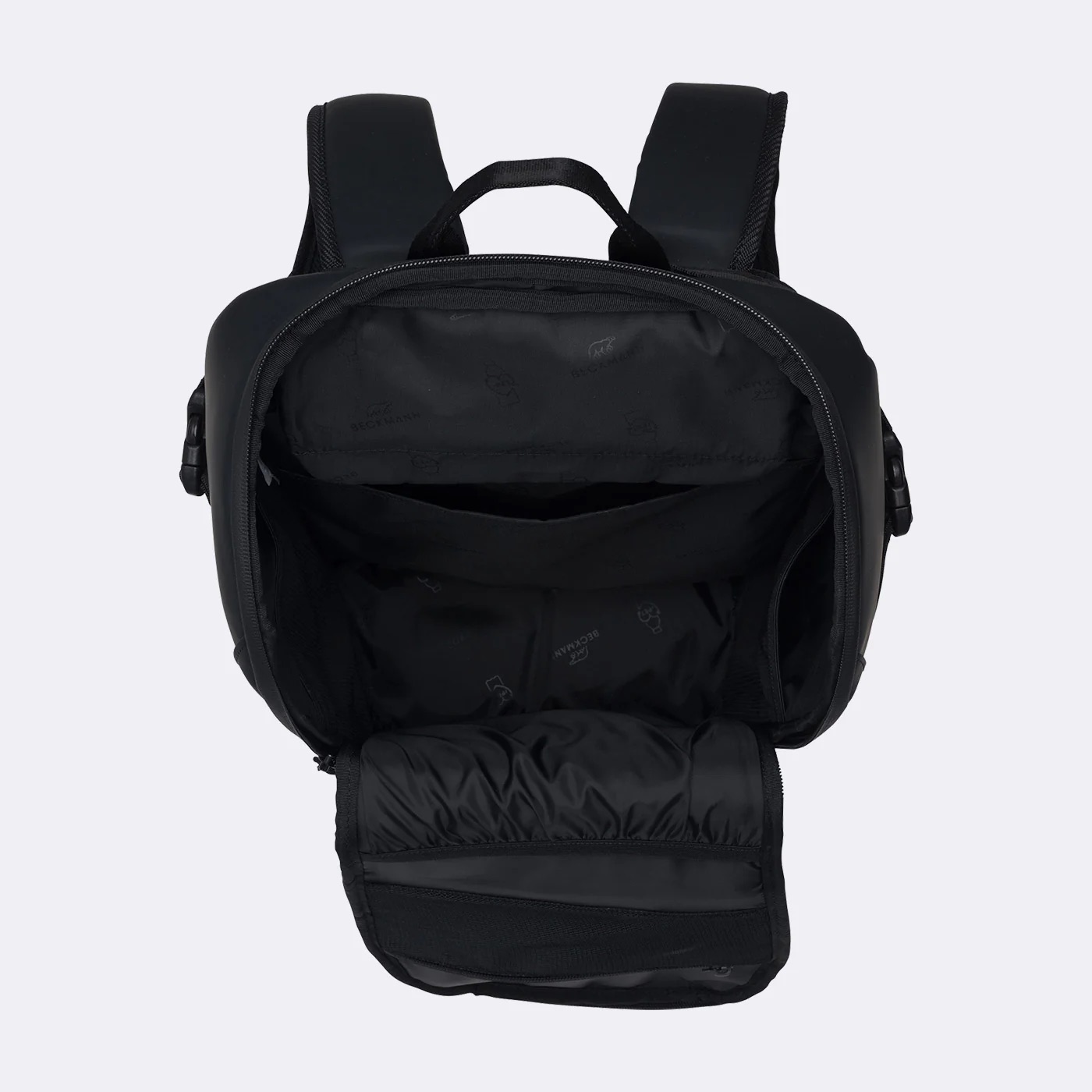Beckmann Street Go Schulrucksack Black Beckmann Street Go Schulrucksack Black