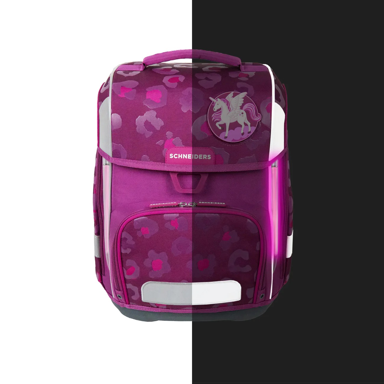 Schneiders Ergolite Schulranzen-Set 9-tlg. Berry Paw Schneiders Ergolite Schulranzen-Set 9-tlg. Berry Paw