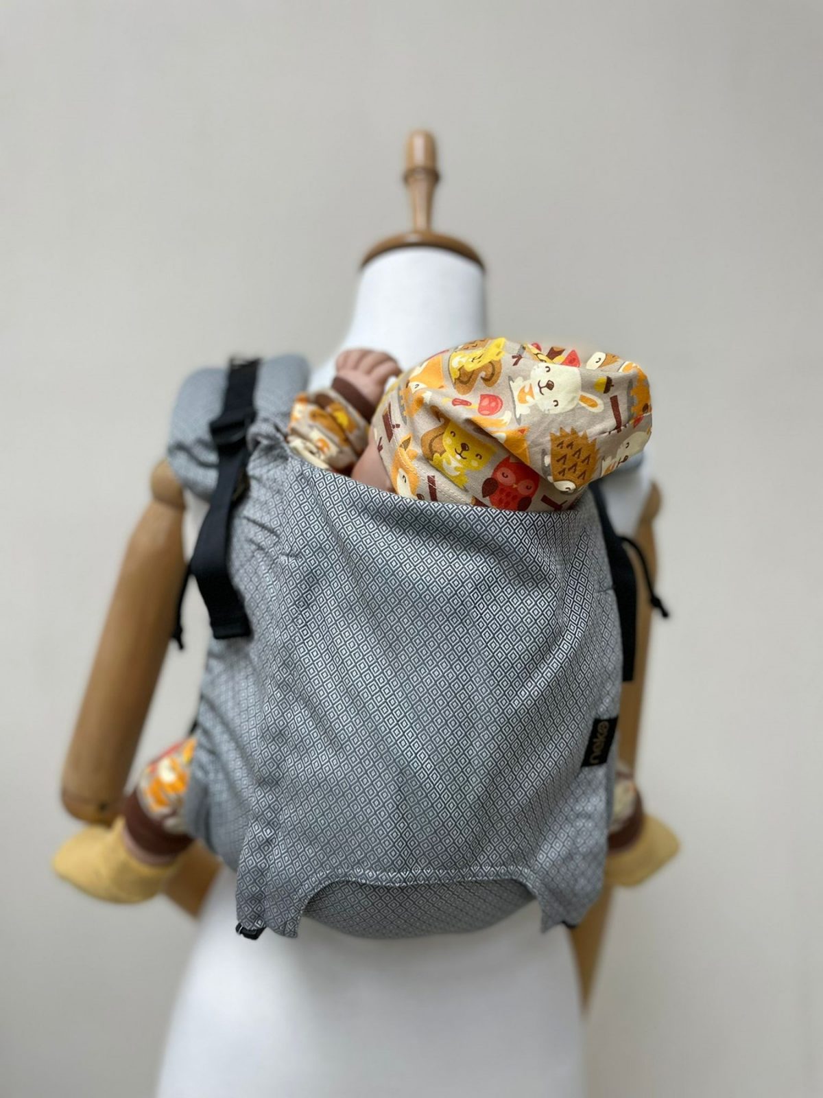 Neko Onbuhimo Toddlersize Grey Diamond