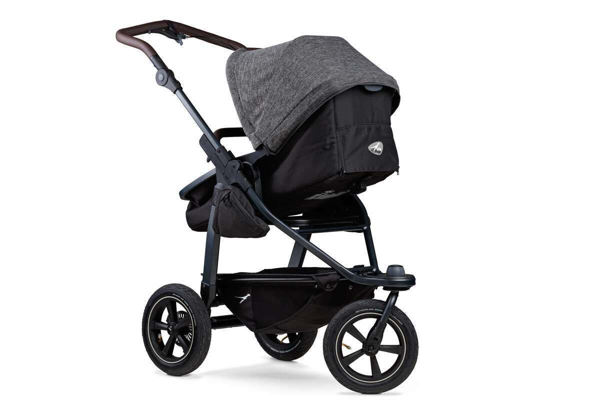 tfk mono3 - Kombi Kinderwagen mit Luftrad-Set premium anthrazit
