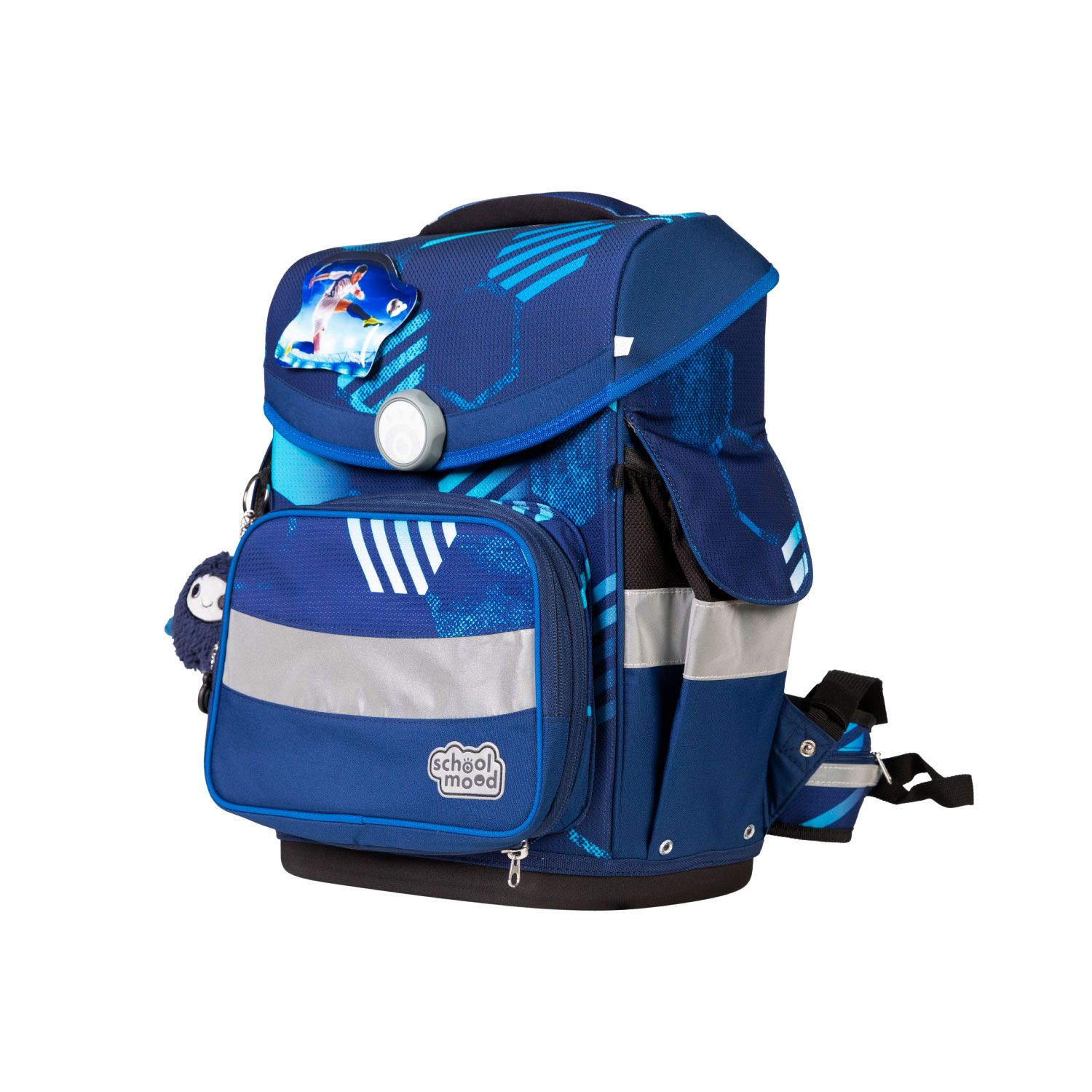 School-Mood Timeless Pro Schulranzen-Set 2025 7-tlg. Jonas (Fußball)