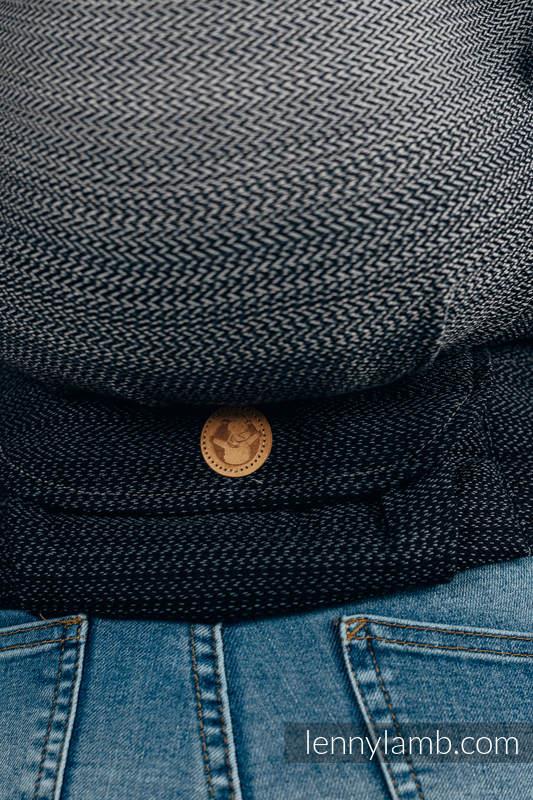 Lenny Lamb Preschool Little Herringbone Ombre Grey