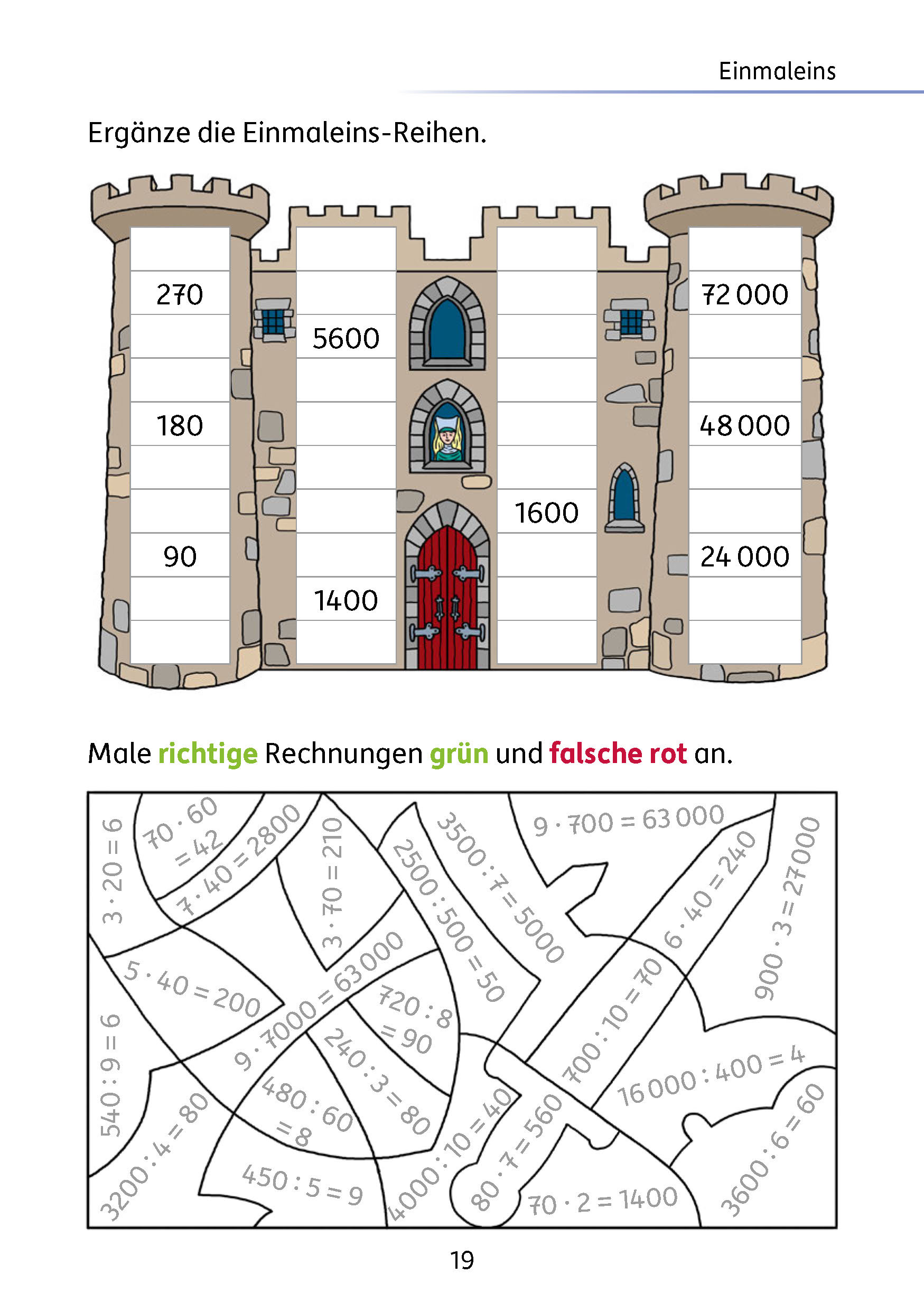 Hauschkaverlag Mein Rätselblock Mathe Klasse 4