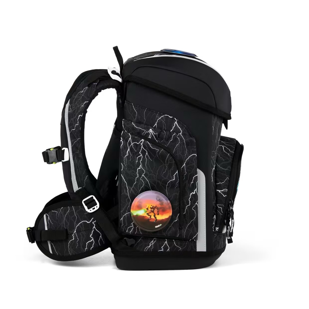 ergobag Schulranzen-Set cubo 2026 Super ReflektBär