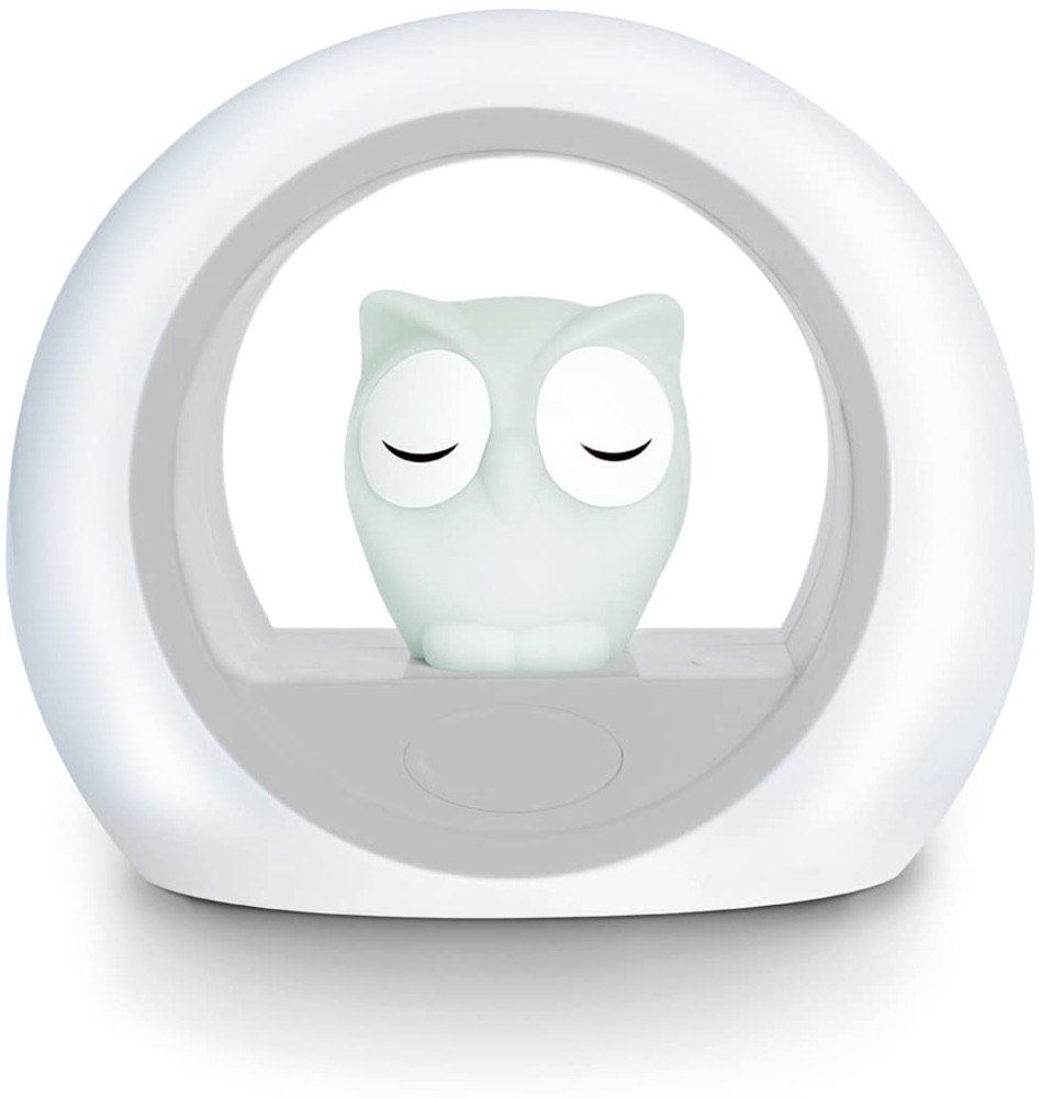 ZAZU Nachtlicht Lou die Eule weiß/ grau