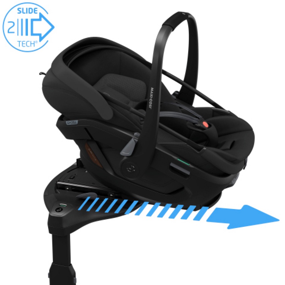 Maxi-Cosi Coral Slide Pro Babyschale Black Onyx