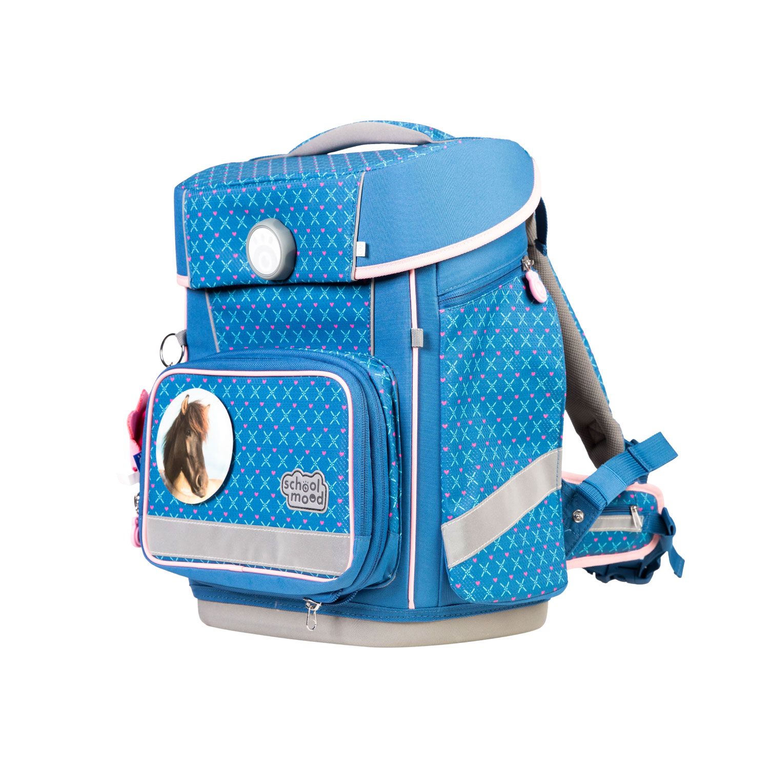 School-Mood Champion Maxx Pro 7-tlg. Schulranzenset Mila (Pferd) School-Mood Champion Maxx Pro 7-tlg. Schulranzenset Mila (Pferd)